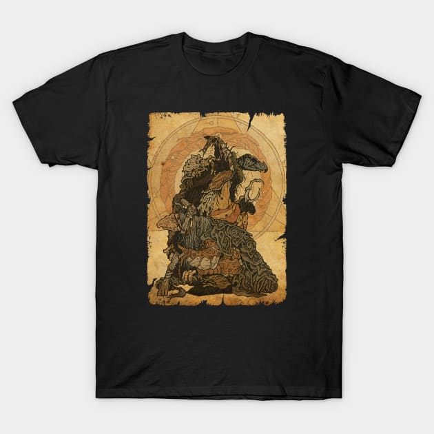 Card Dark Crystal 8 T-Shirt by ngaritsuket